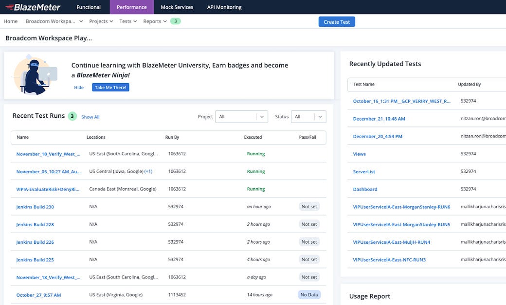 What's New for January 2021? | BlazeMeter by Perforce